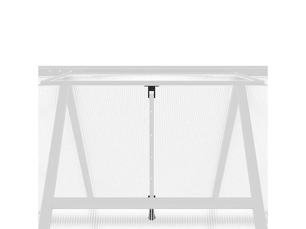 Serre tente abri plante aluminium argenté 169 x 169 x 202 cm 02_0044519