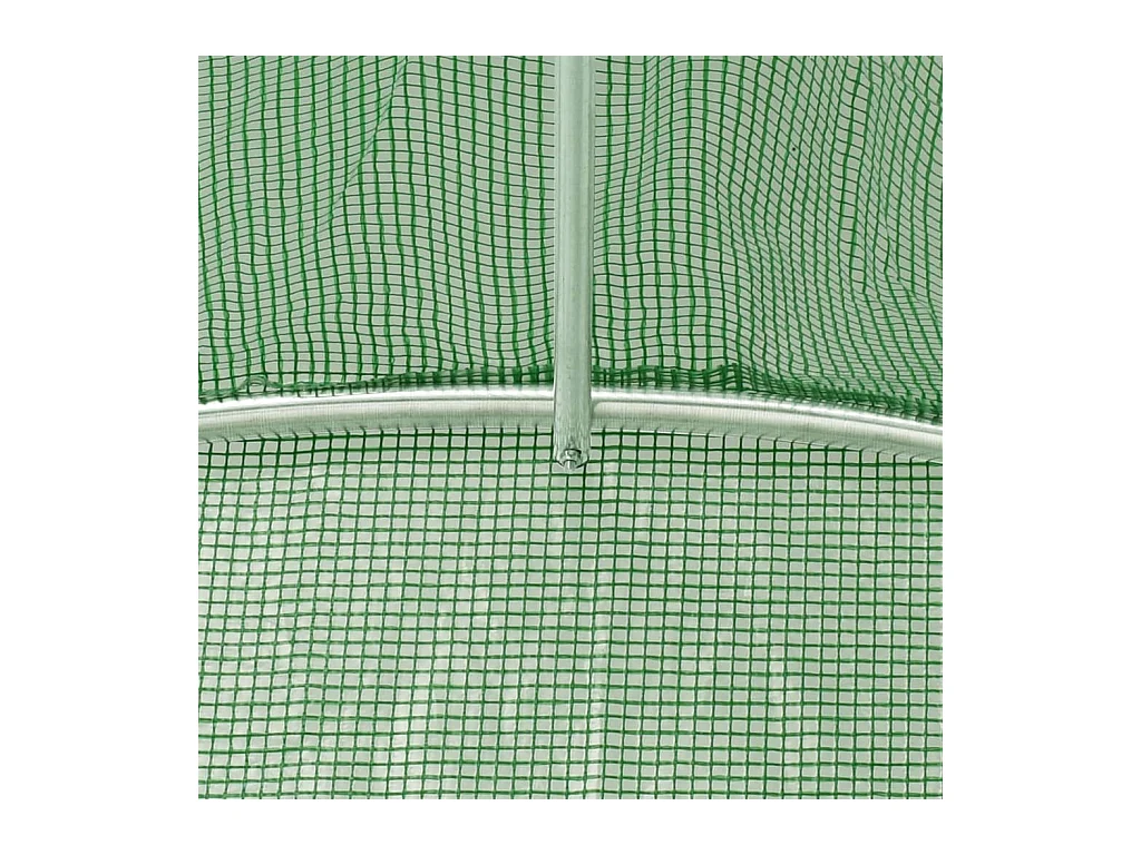 Serra tenda riparo piante fiori ortaggi 27 m² 900 x 300 x 200 cm verde 02_0044444