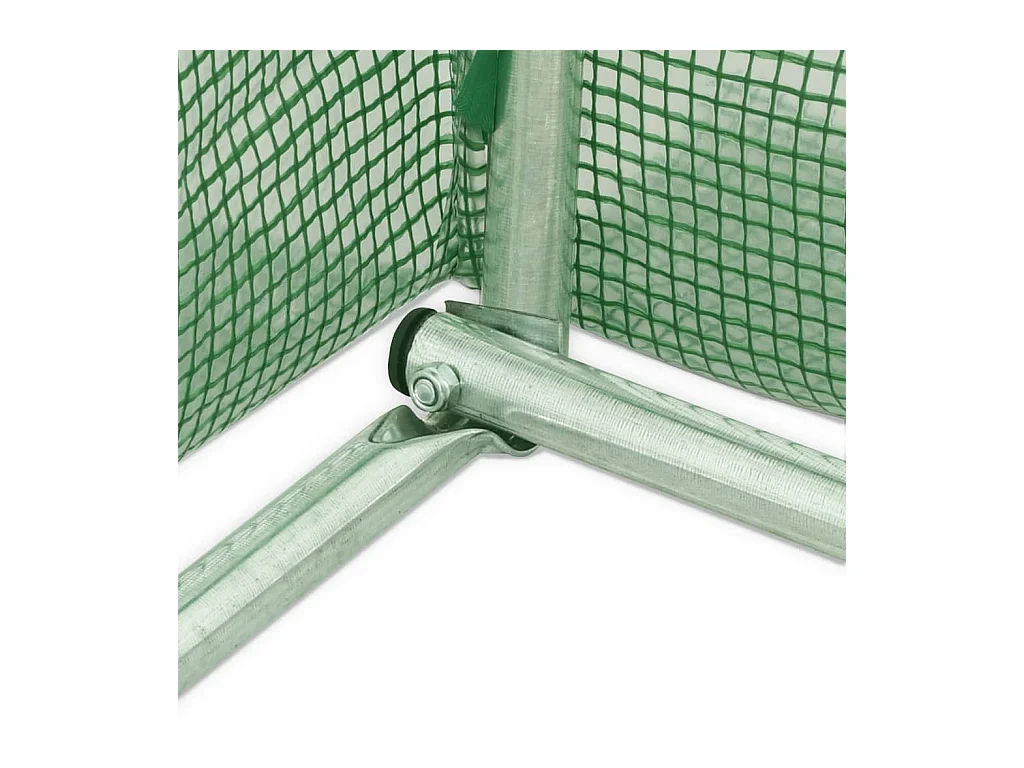 Serra tenda riparo piante fiori ortaggi 27 m² 900 x 300 x 200 cm verde 02_0044444