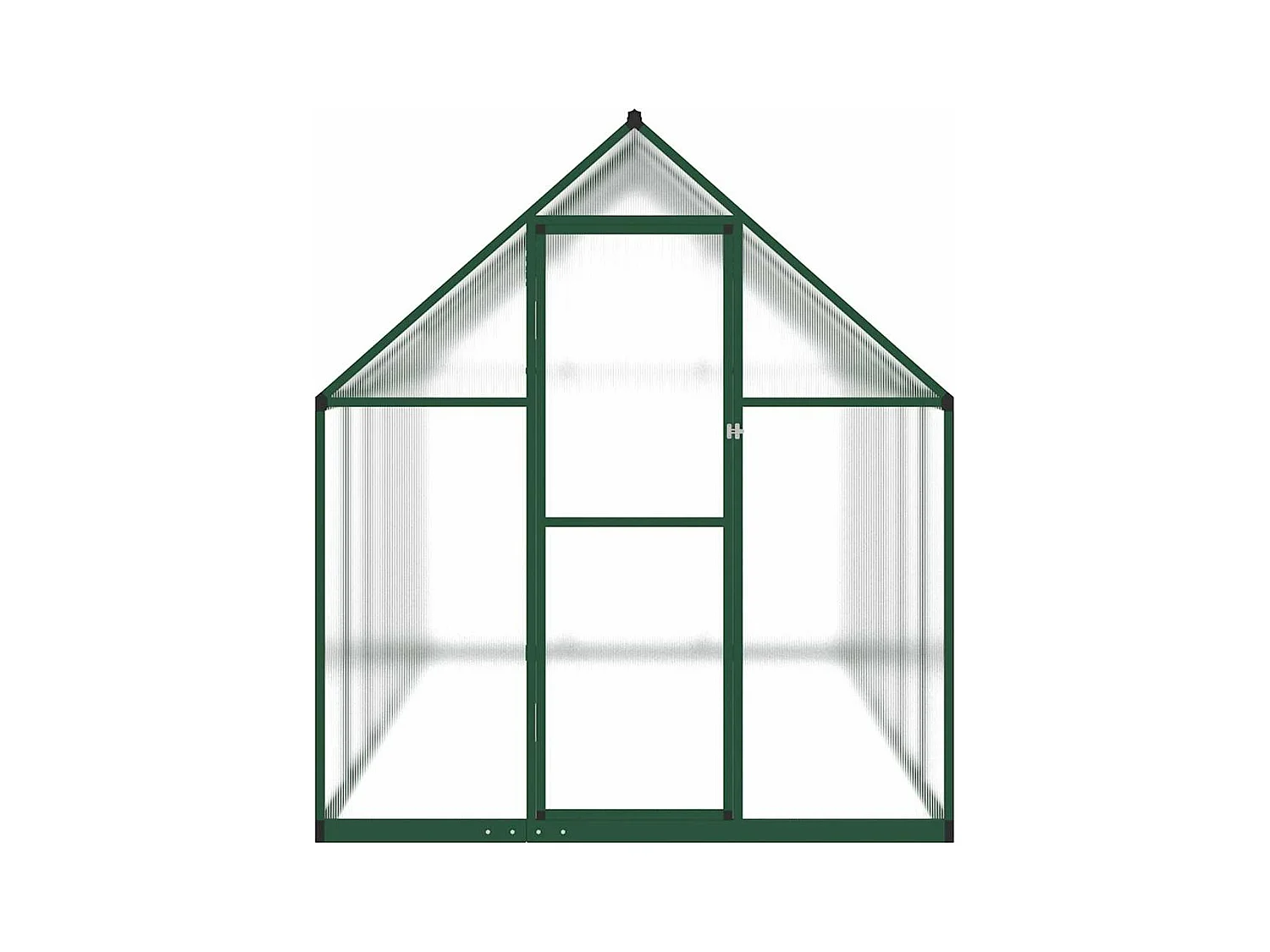 Invernadero de carpa para plantas flores y verduras con estructura de aluminio verde 334 x 169 x 195 cm 02_0044502