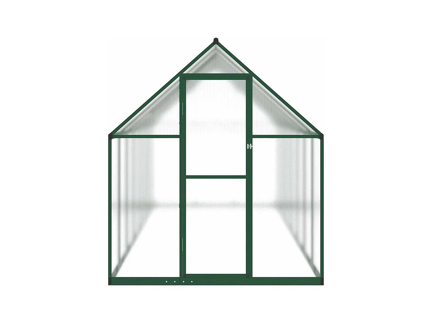 Invernadero de carpa para plantas flores y verduras con estructura de aluminio verde 445 x 169 x 195 cm 02_0044506