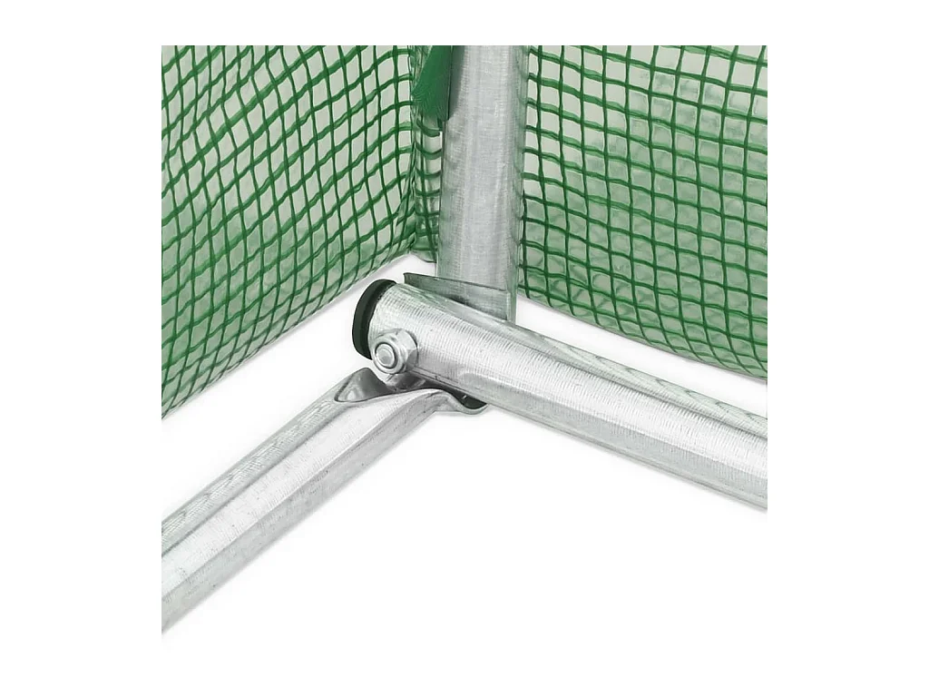 Serra tenda riparo piante fiori ortaggi 6 m² 3 x 2 x 2 m verde 02_0044451