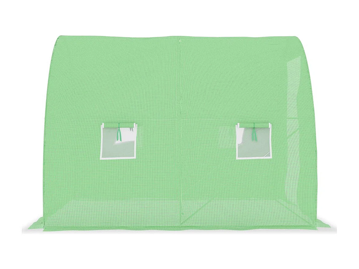 Invernadero de carpa para plantas flores y verduras 6 m² 3 x 2 x 2 m verde 02_0044451