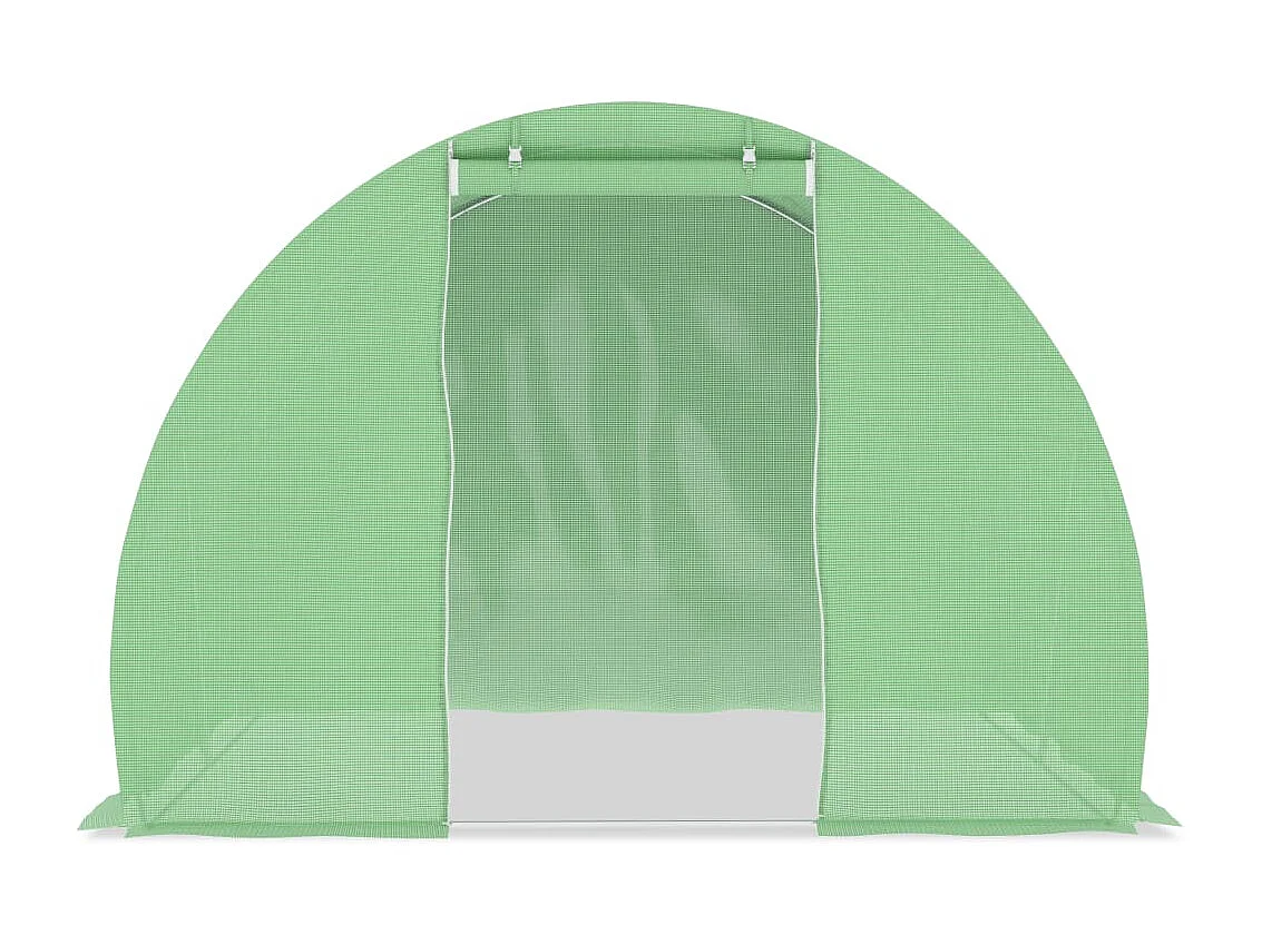 Invernadero de carpa para plantas flores y verduras 6 m² 3 x 2 x 2 m verde 02_0044451