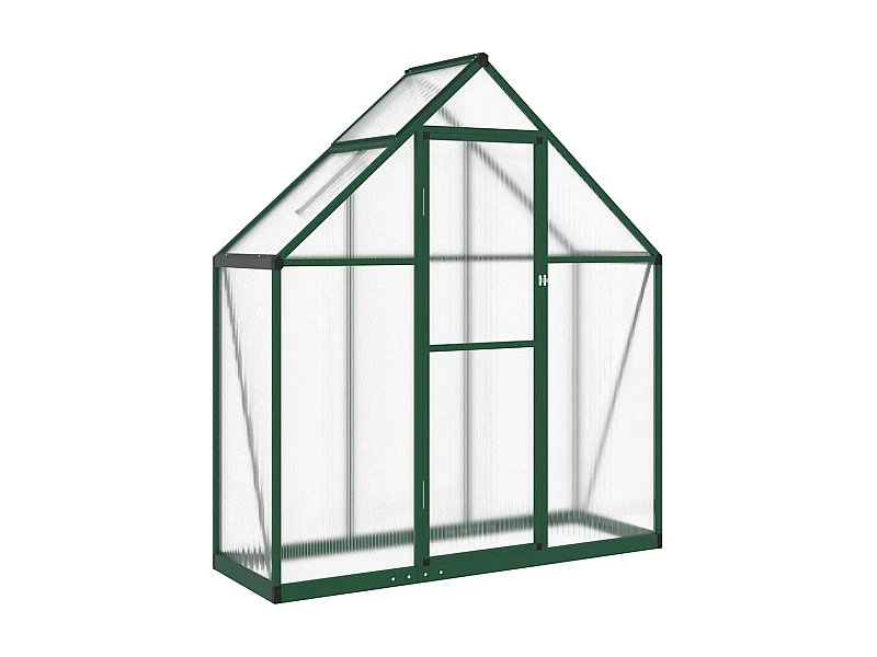 Invernadero de carpa para plantas flores y verduras con estructura de aluminio verde 169 x 58 x 195 cm 02_0044493