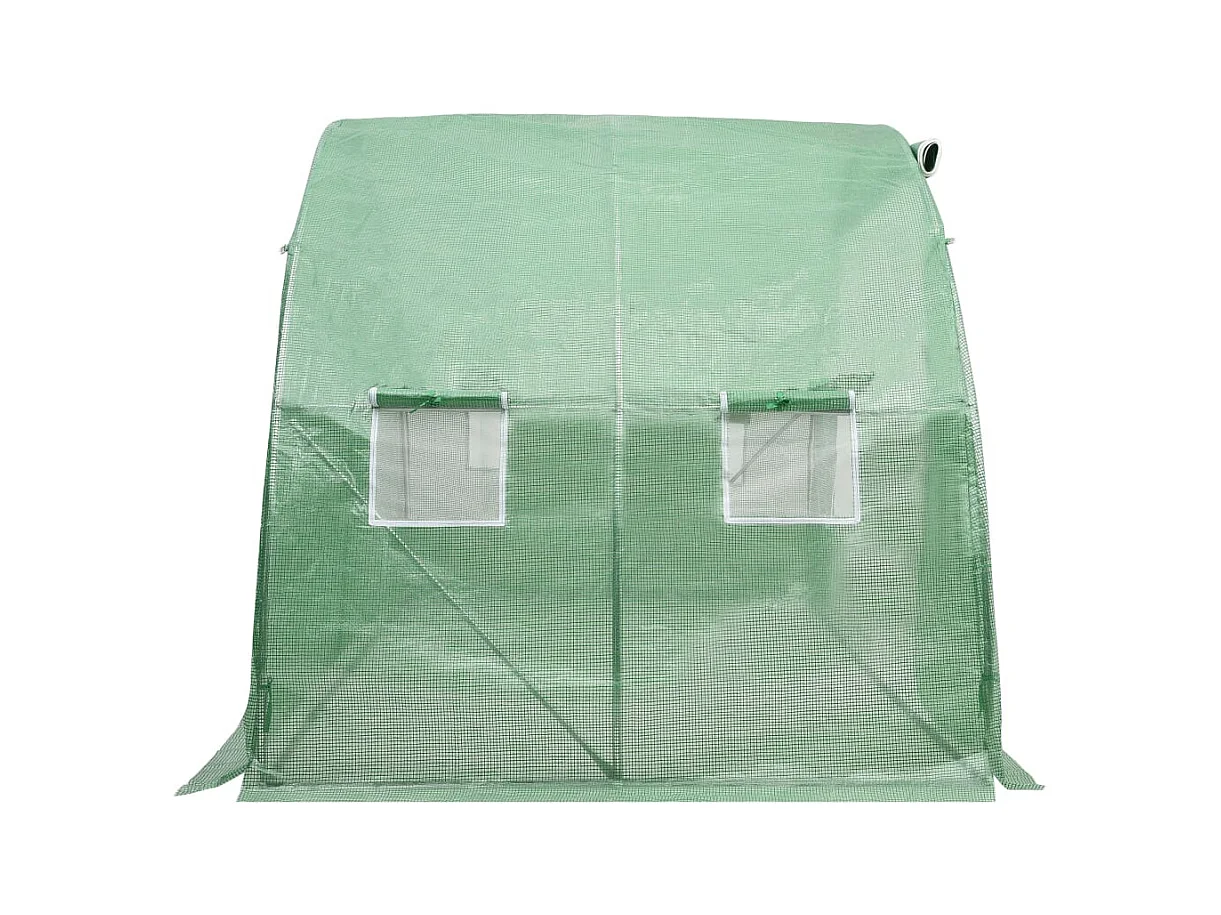 Serra tenda riparo piante fiori ortaggi 8 m² 2 x 4 x 2 m verde 02_0044455