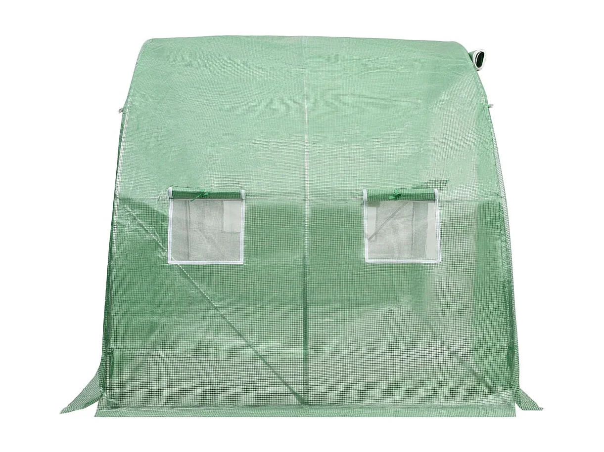 Estufa tenda abrigo planta flor hortaliças 8 m² 2 x 4 x 2 m verde 02_0044455