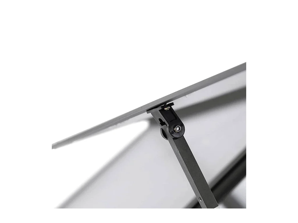 Invernadero de carpa para plantas flores y verduras con estructura de base 169 x 114 x 202 cm aluminio antracita 02_0044486