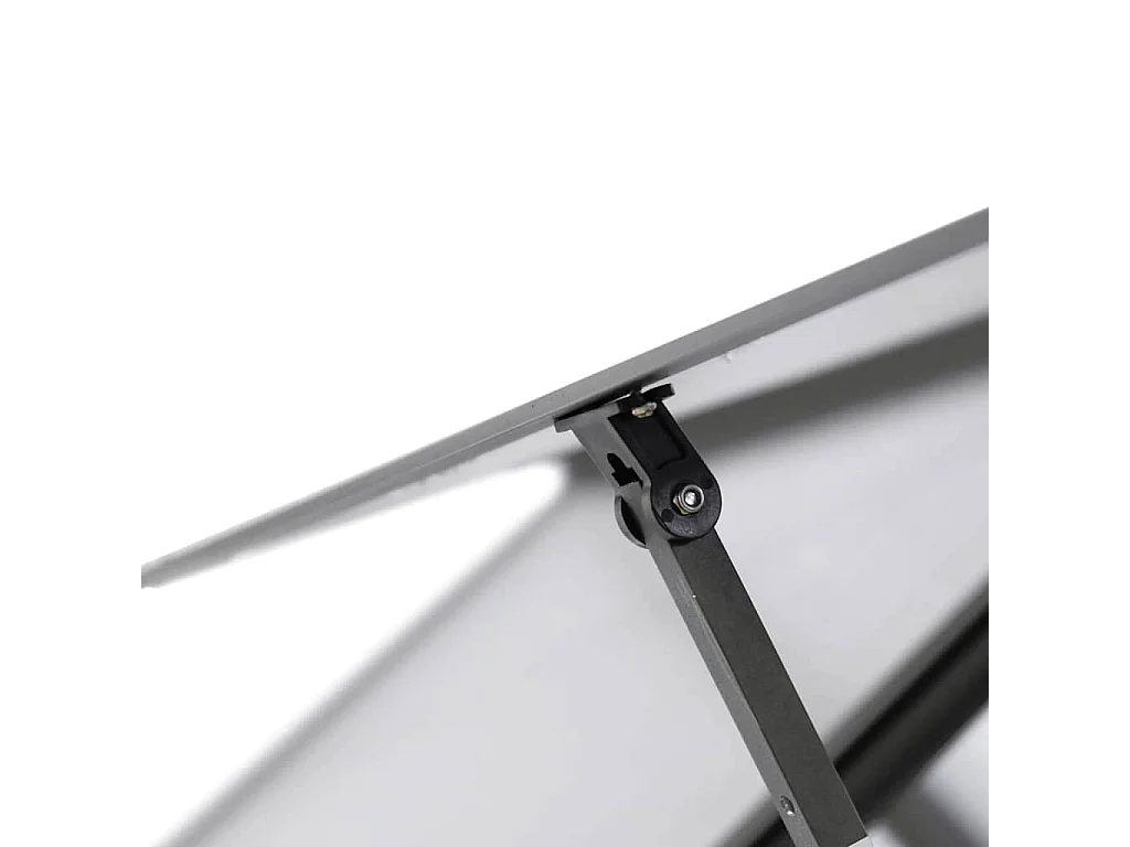 Invernadero de carpa para plantas flores y verduras con estructura de base 169 x 114 x 202 cm aluminio antracita 02_0044486