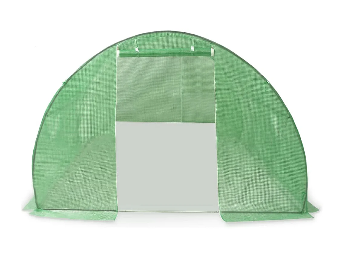 Invernadero de carpa para plantas flores y verduras 18 m² 600 x 300 x 200 cm verde 02_0044442