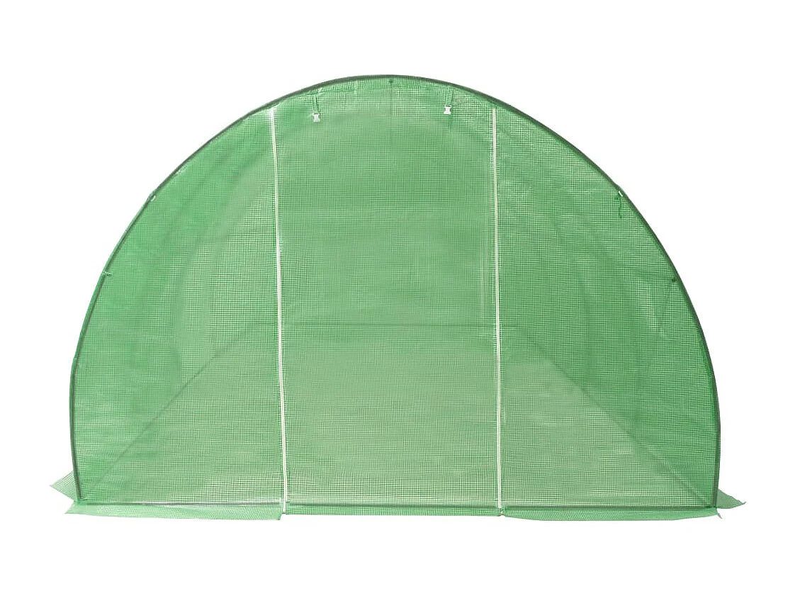 Invernadero de carpa para plantas flores y verduras 18 m² 600 x 300 x 200 cm verde 02_0044442