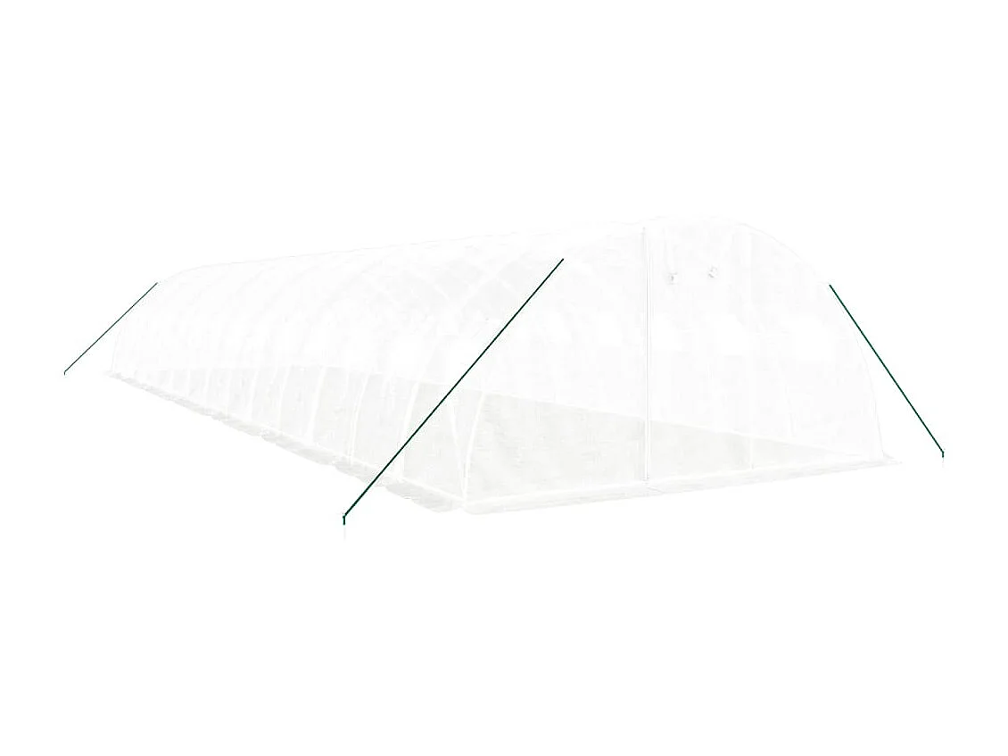 Serre tente abri plante blanche 14 x 4 x 2 cm 02_0044607