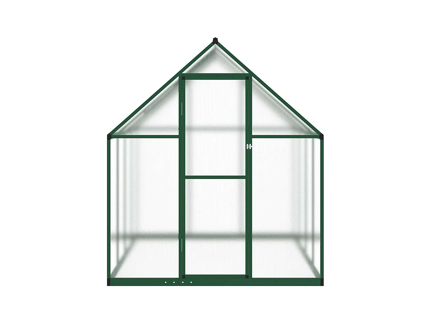 Invernadero de carpa para plantas flores y verduras con estructura de aluminio verde 224 x 169 x 195 cm 02_0044497