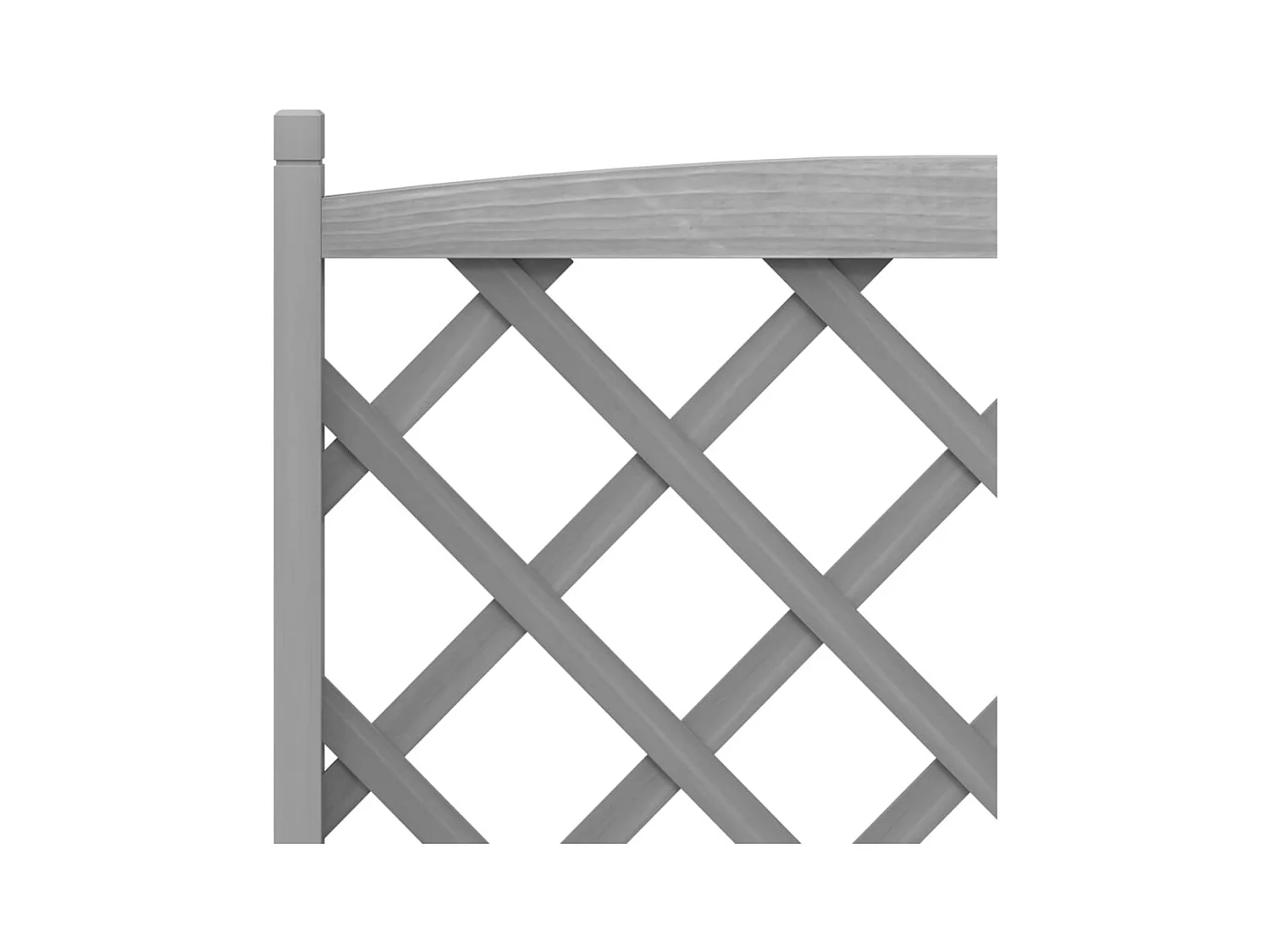 Jardinière bac lit surélevé bois marron 90 x 35 x 180 cm 02_0038322