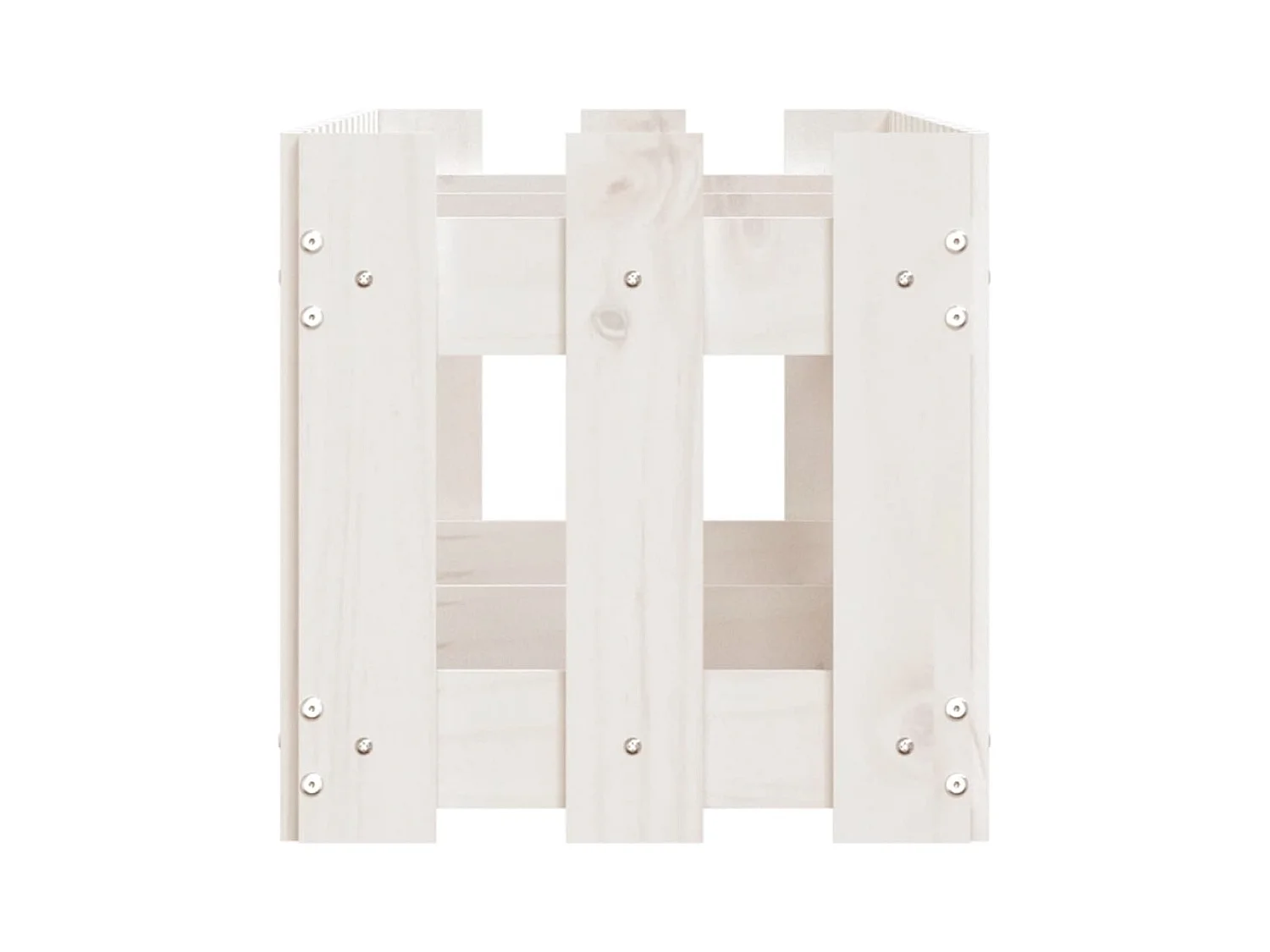 Jardinière bac lit surélevé blanche 150 x 30 x 30 cm 02_0039796