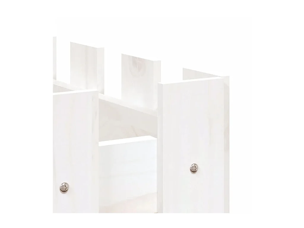 Jardinière bac lit surélevé blanche 150 x 30 x 30 cm 02_0039796