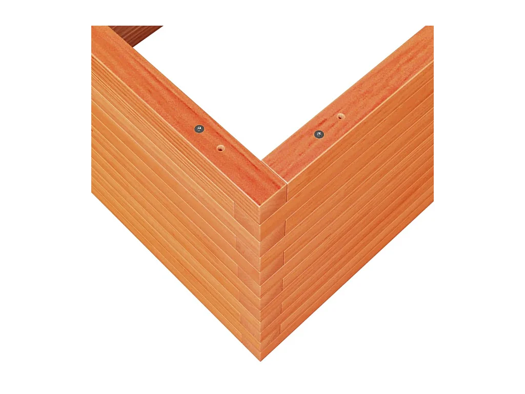 Jardinière bac lit surélevé bois marron 110 x 60 x 46 cm 02_0038441