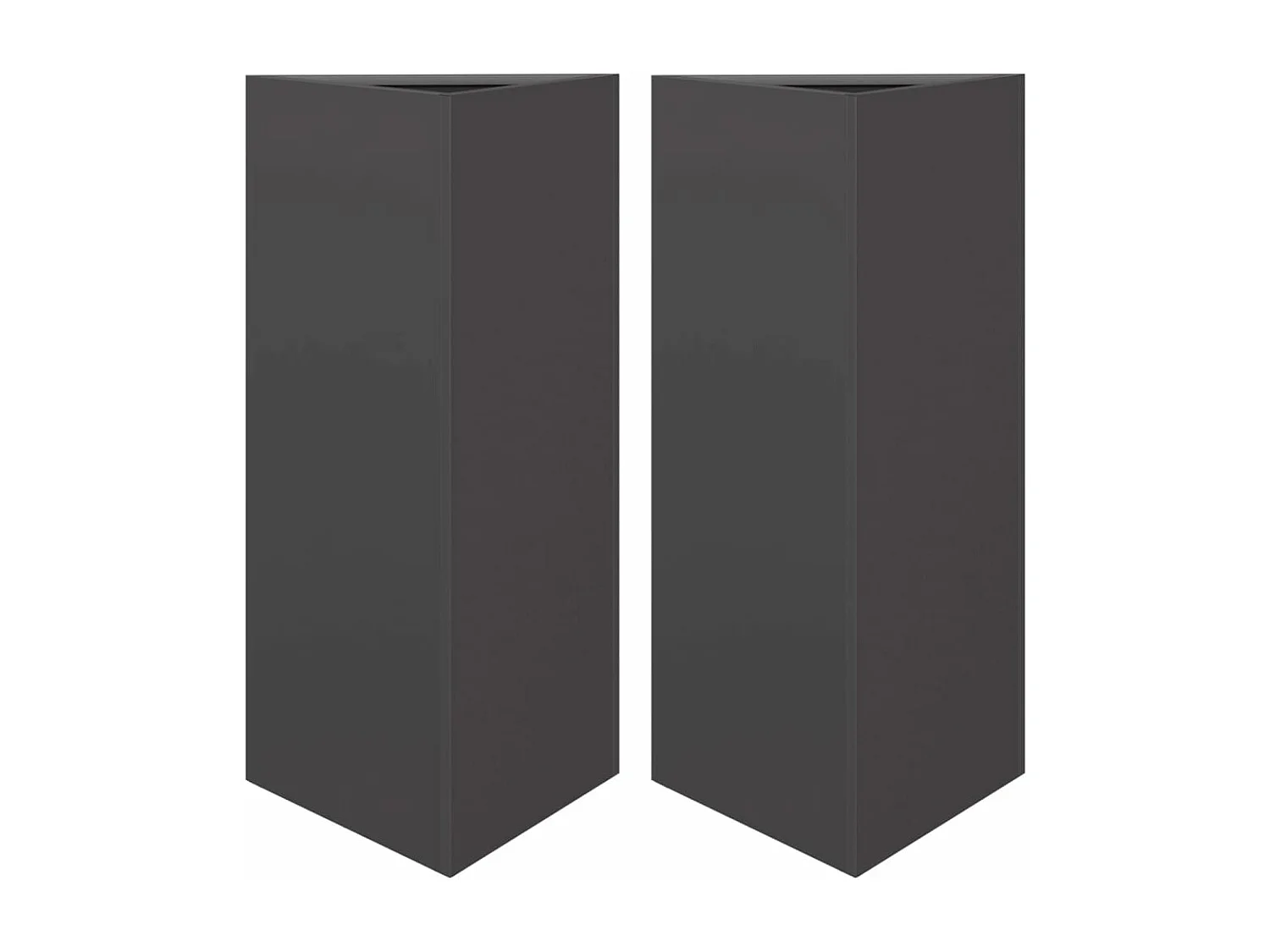 Jardinière bac lit surélevé noire 40 x 34.5 x 70 cm 02_0039100