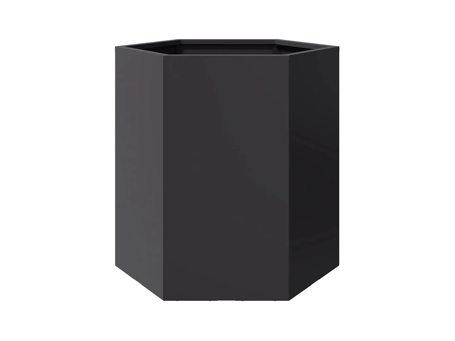 Jardinière bac lit surélevé noire 46 x 40 x 45 cm 02_0039074