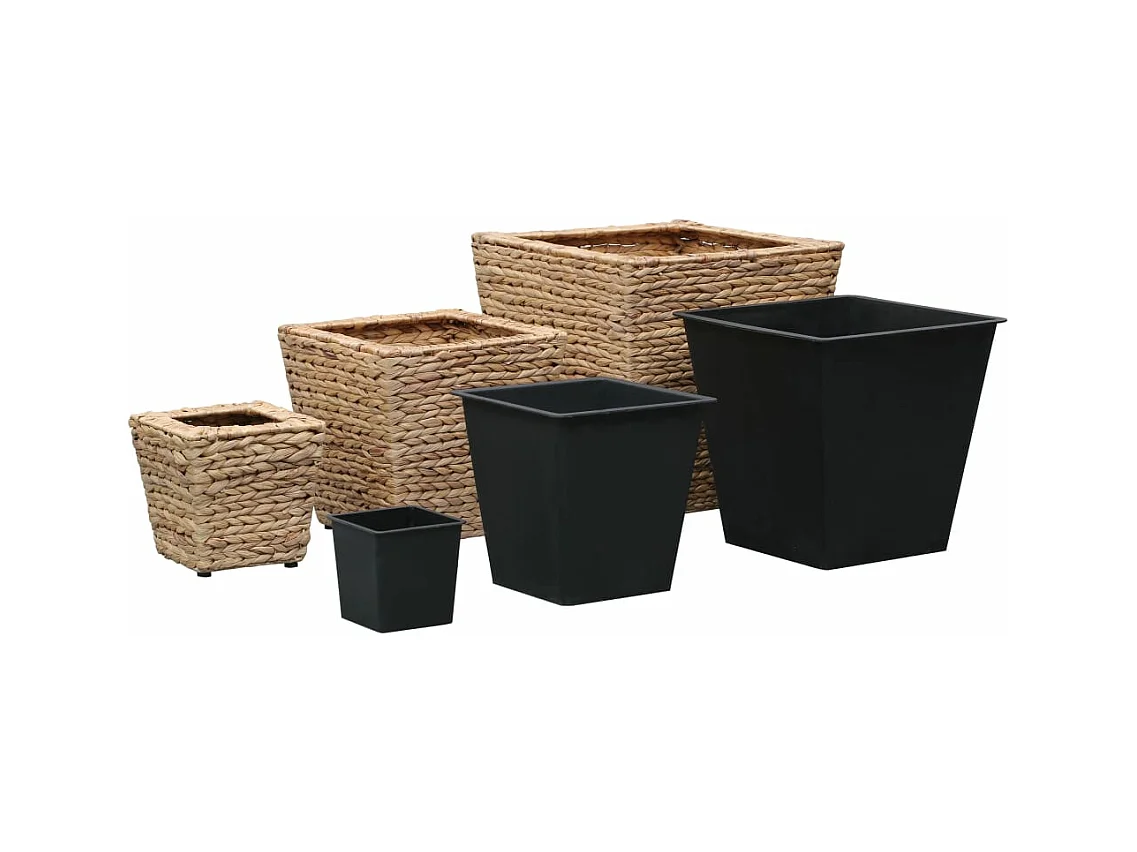 Fioriera aiuola rialzata piante fiori giardino 3 pezzi giacinto d'acqua 02_0001339