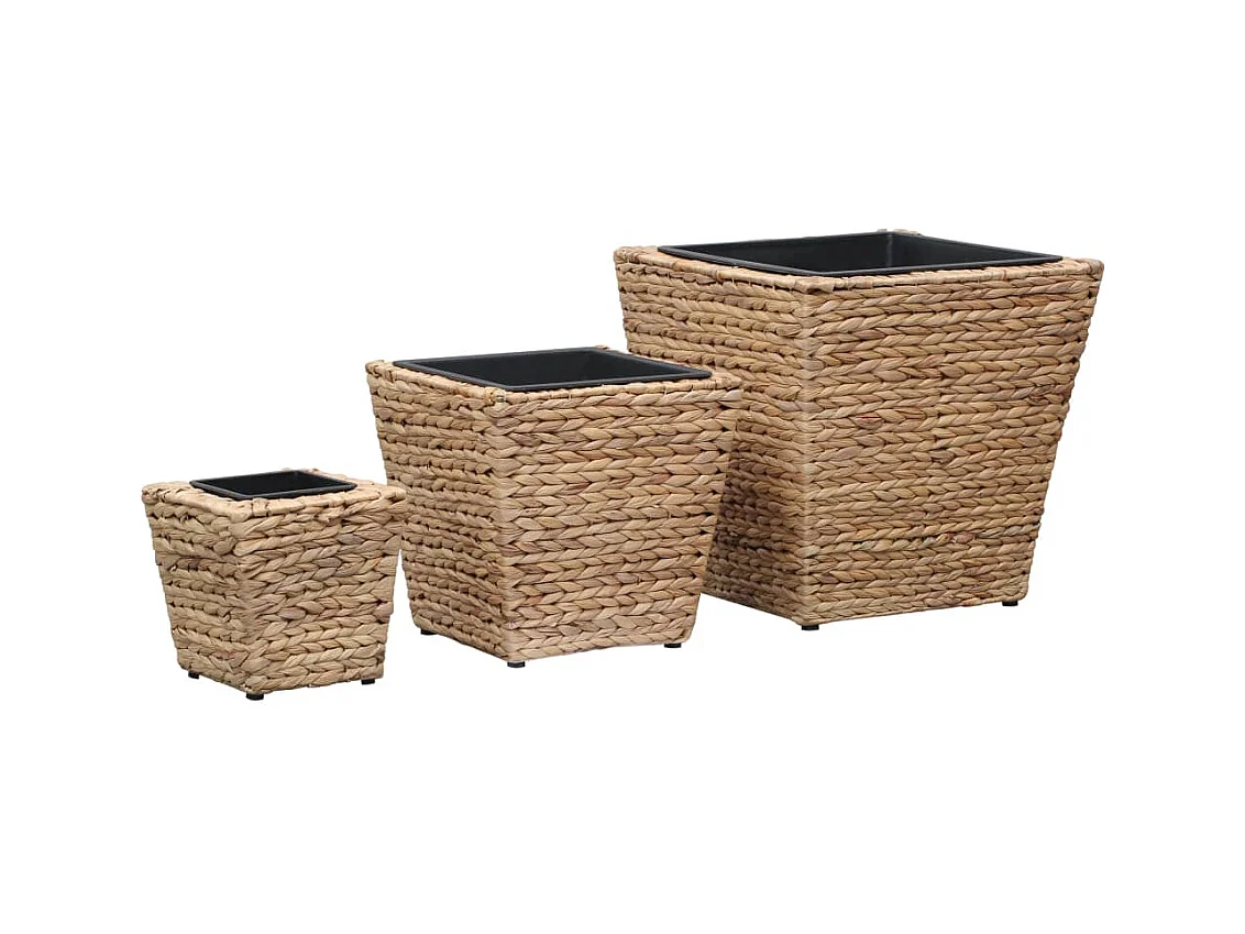 Fioriera aiuola rialzata piante fiori giardino 3 pezzi giacinto d'acqua 02_0001339