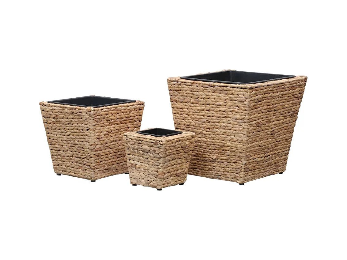 Fioriera aiuola rialzata piante fiori giardino 3 pezzi giacinto d'acqua 02_0001339