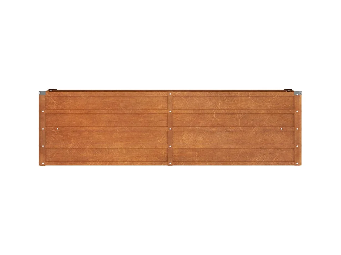Jardinière bac lit surélevé marron 160 x 40 x 45 cm 02_0039862