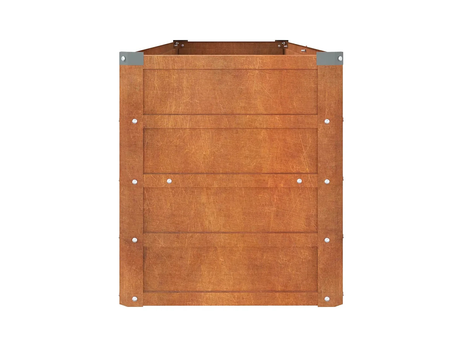 Jardinière bac lit surélevé marron 160 x 40 x 45 cm 02_0039862