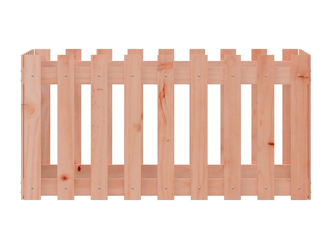 Jardinière bac lit surélevé bois marron 100 x 50 x 50 cm 02_0039825