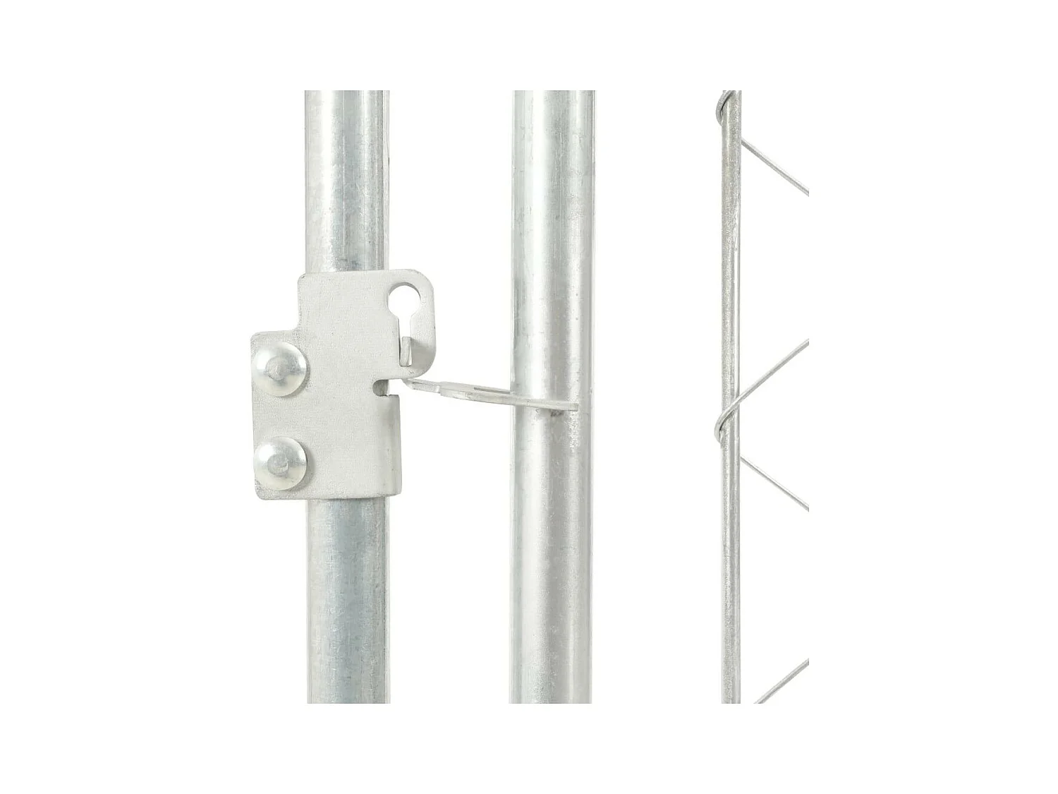 Chenil extérieur cage enclos 100 x 100 x 100 cm 02_0000448