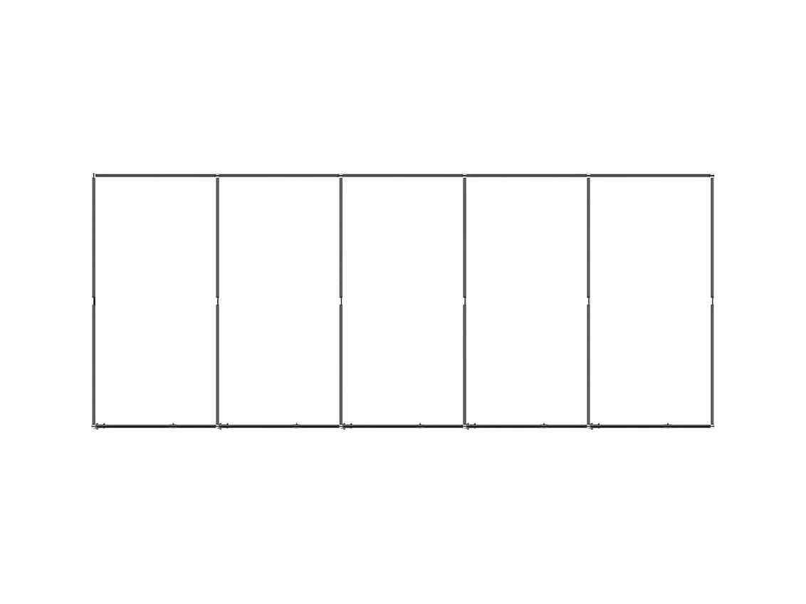 Gaiola para canil outdoor animal pac para cães aço 9,22 m² preto 02_0041887