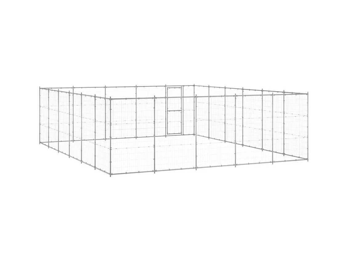 Chenil extérieur cage enclos 550 x 660 x 180 cm 02_0000421