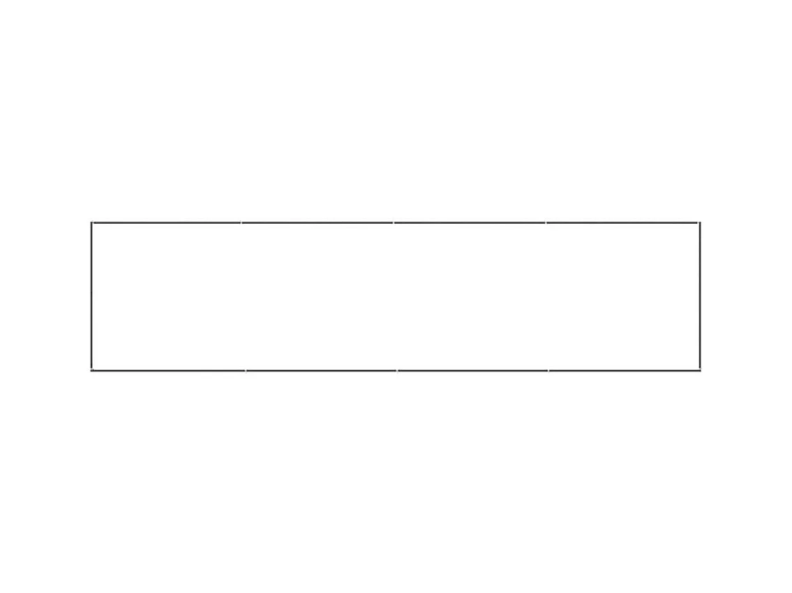 Chenil extérieur cage enclos argenté 400 x 100 x 70 cm 02_0000275