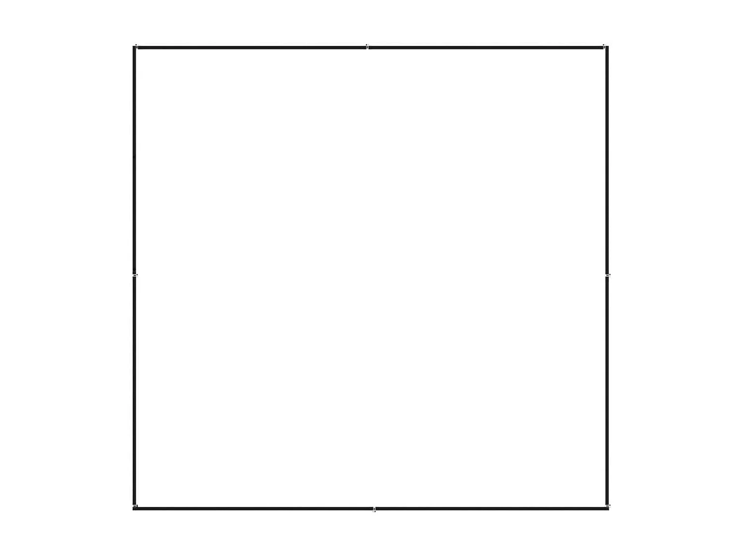 Gaiola para canil externo parque animal cachorro preto 4 m² aço 02_0000531