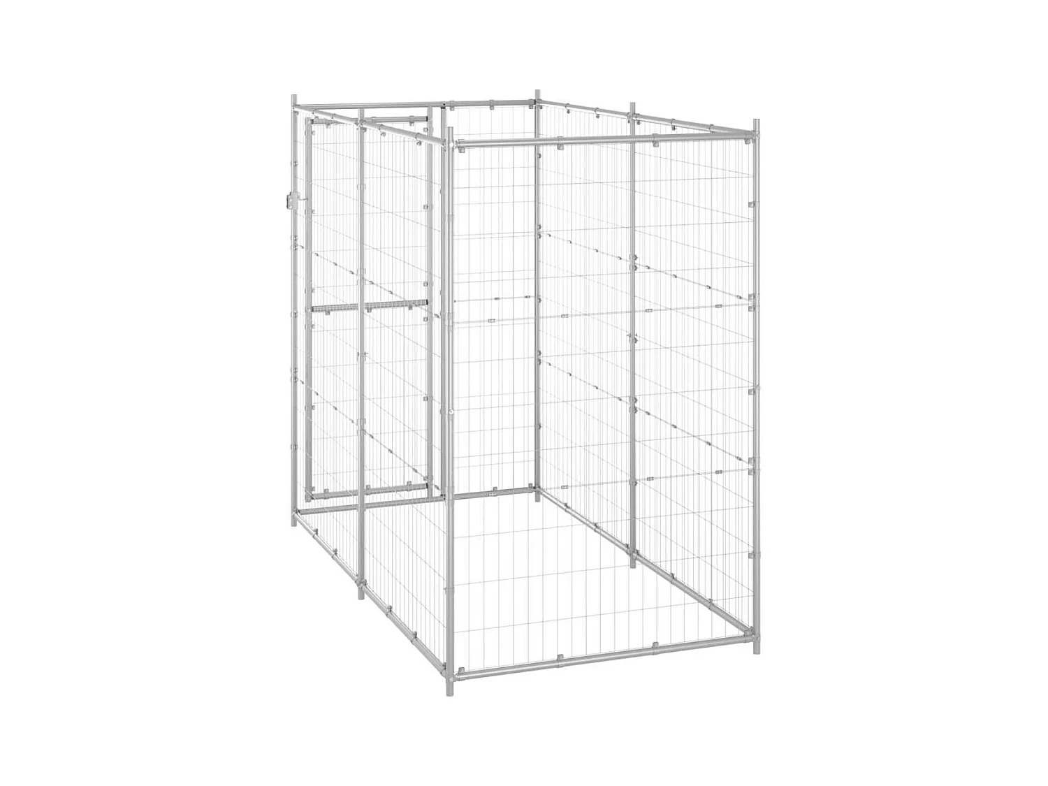 Chenil extérieur cage enclos 110 x 220 x 180 cm 02_0000469