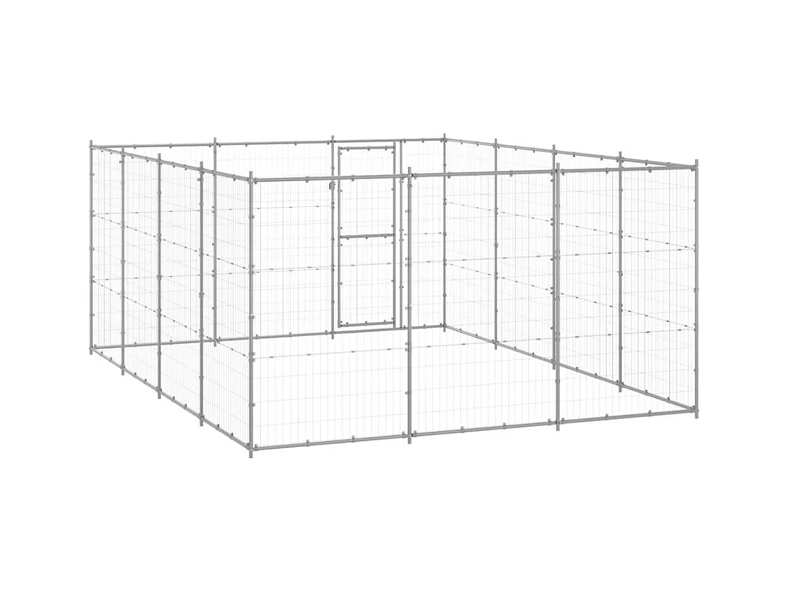 Chenil extérieur cage enclos 330 x 440 x 180 cm 02_0000408