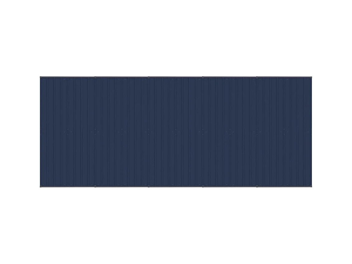 Canil gaiola exterior animal pac com teto para cães aço 9,22 m² preto 02_0041772