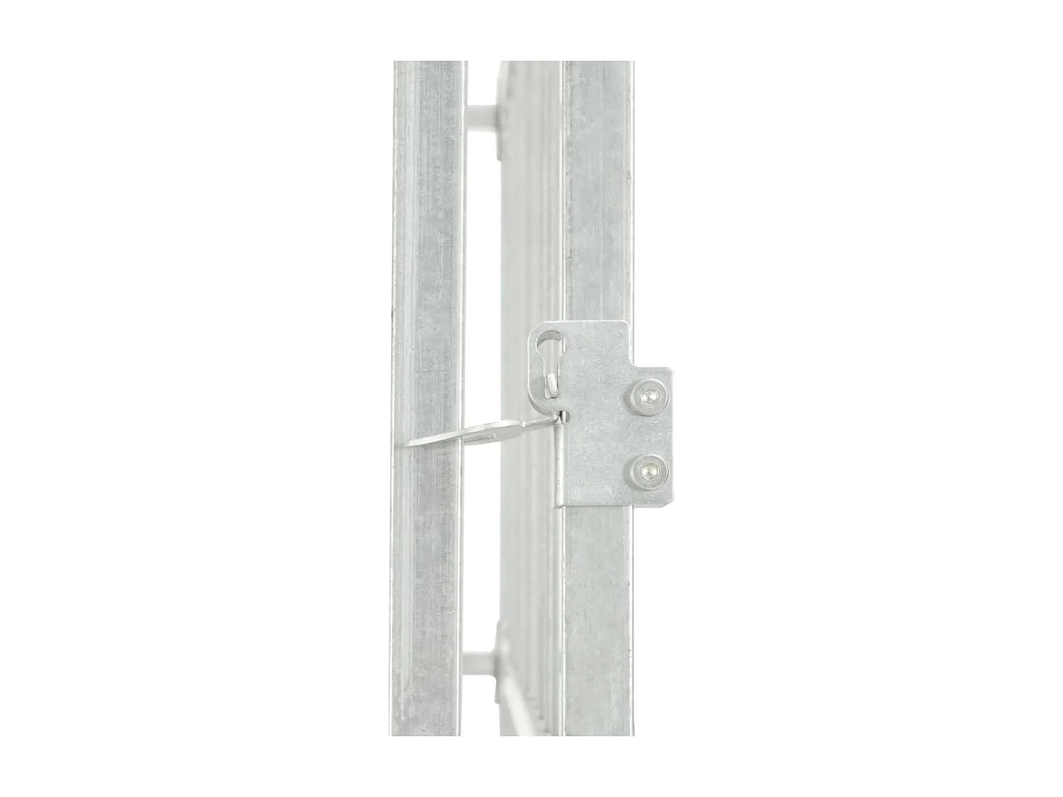 Cuccia da esterno gabbia recinto per animali box per cani da esterno in acciaio zincato 760 x 760 x 195 cm 02_0000478