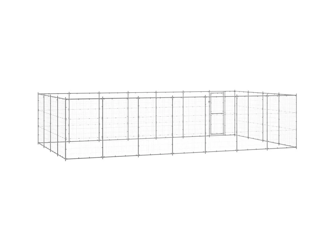 Chenil extérieur cage enclos 770 x 440 x 180 cm 02_0000420