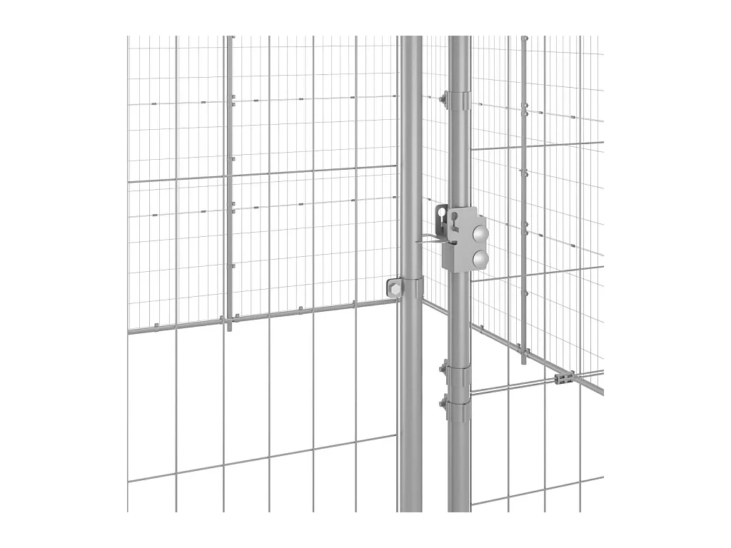 Chenil extérieur cage enclos 770 x 440 x 180 cm 02_0000420