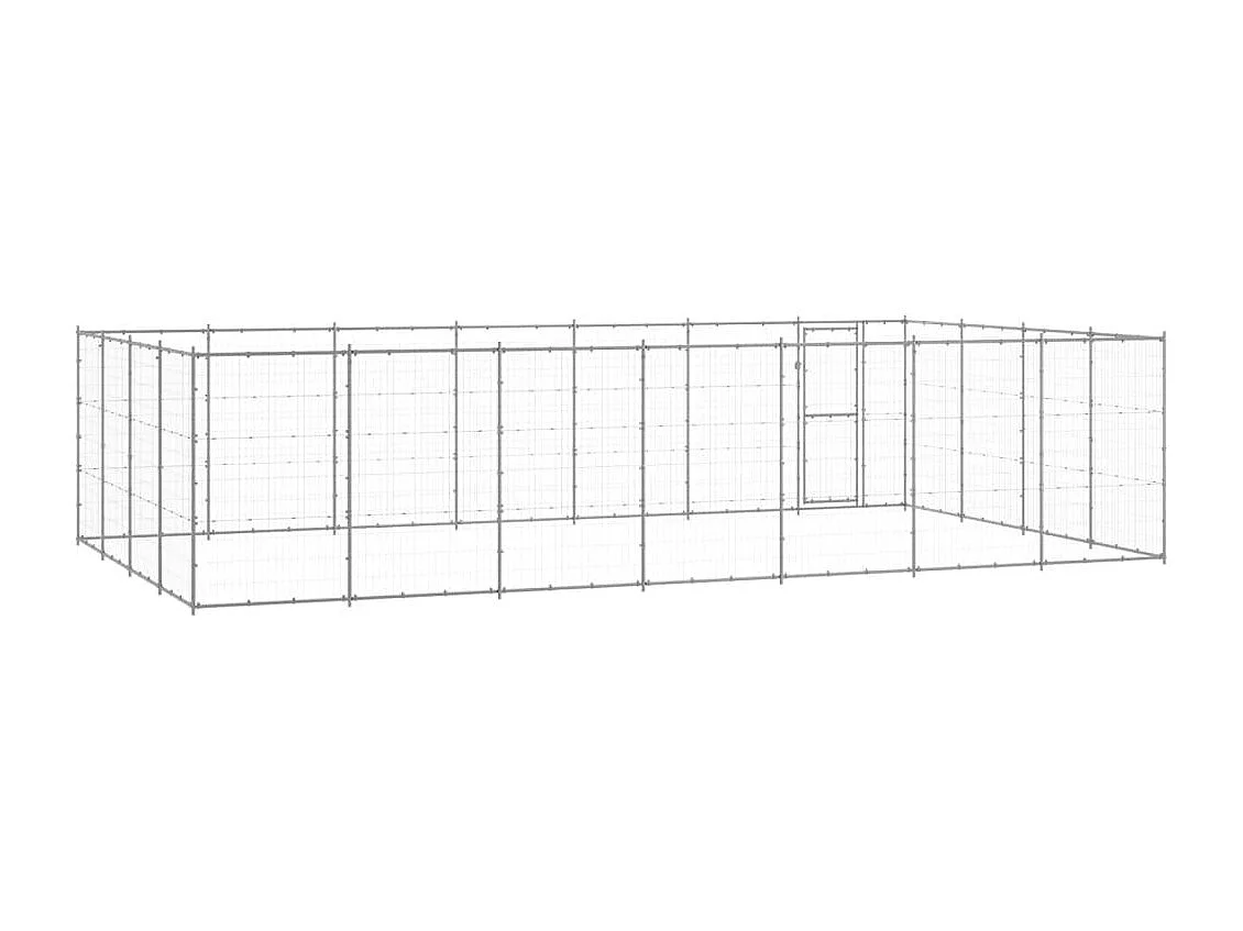 Chenil extérieur cage enclos 770 x 440 x 180 cm 02_0000420