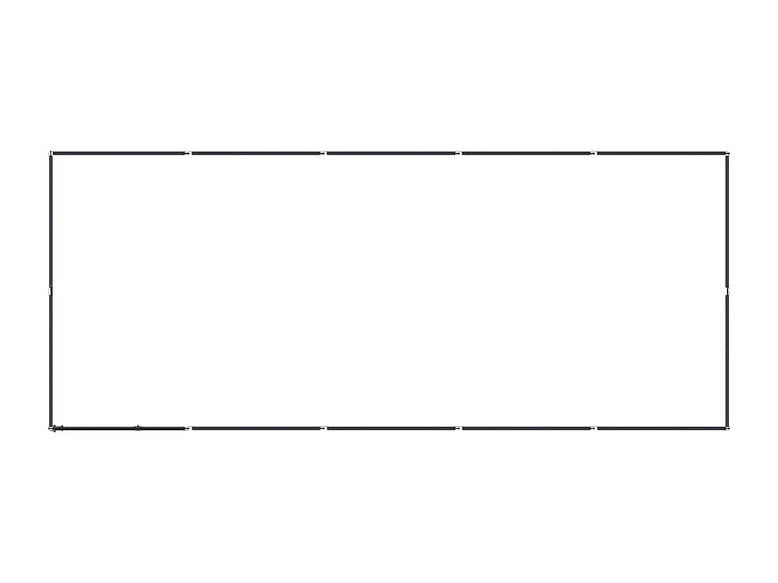 Gaiola para canil outdoor animal pac para cães aço 9,22 m² preto 02_0041888