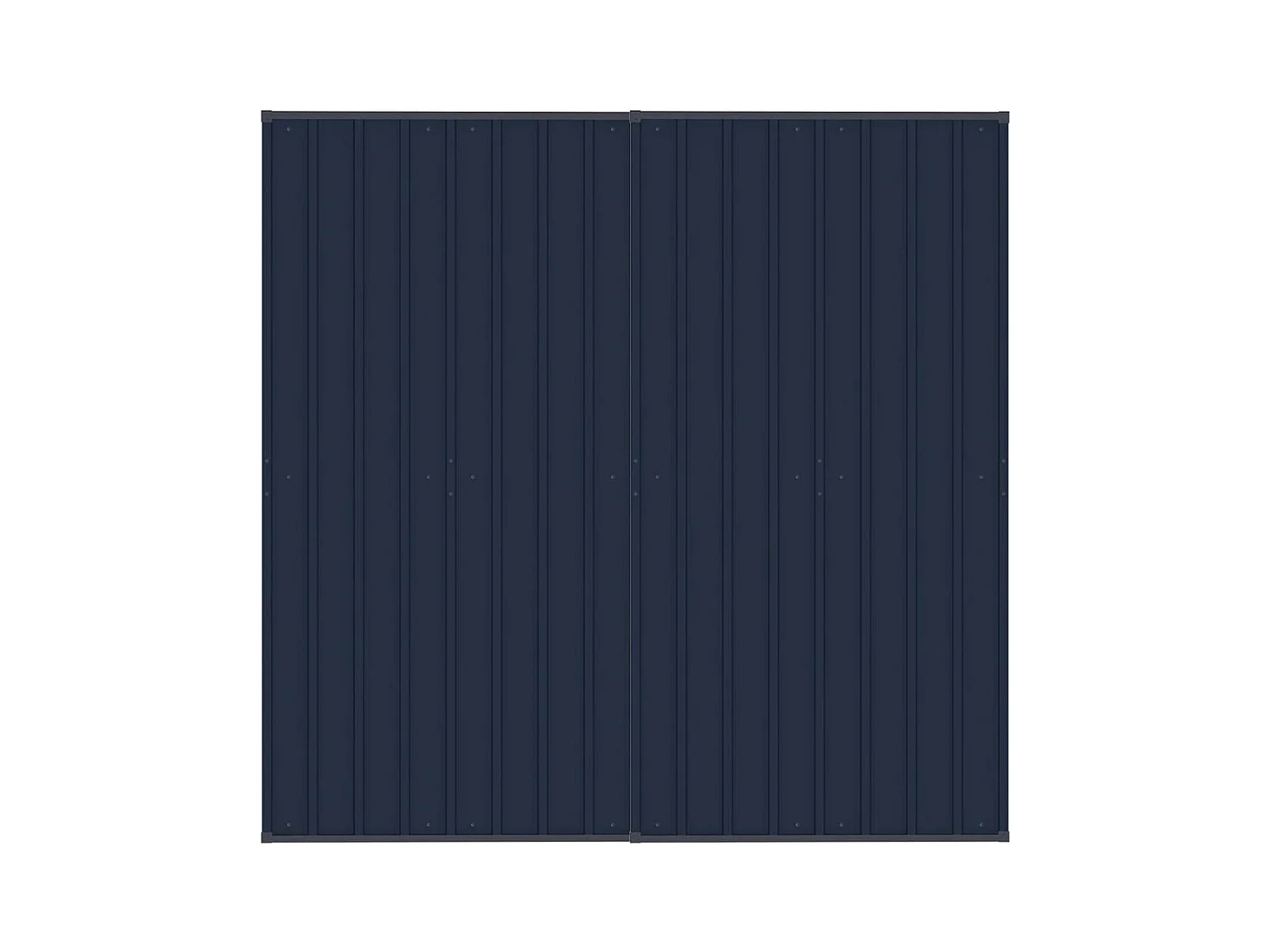 Canil gaiola exterior animal pac com teto para cães aço 3,69 m² preto 02_0041757