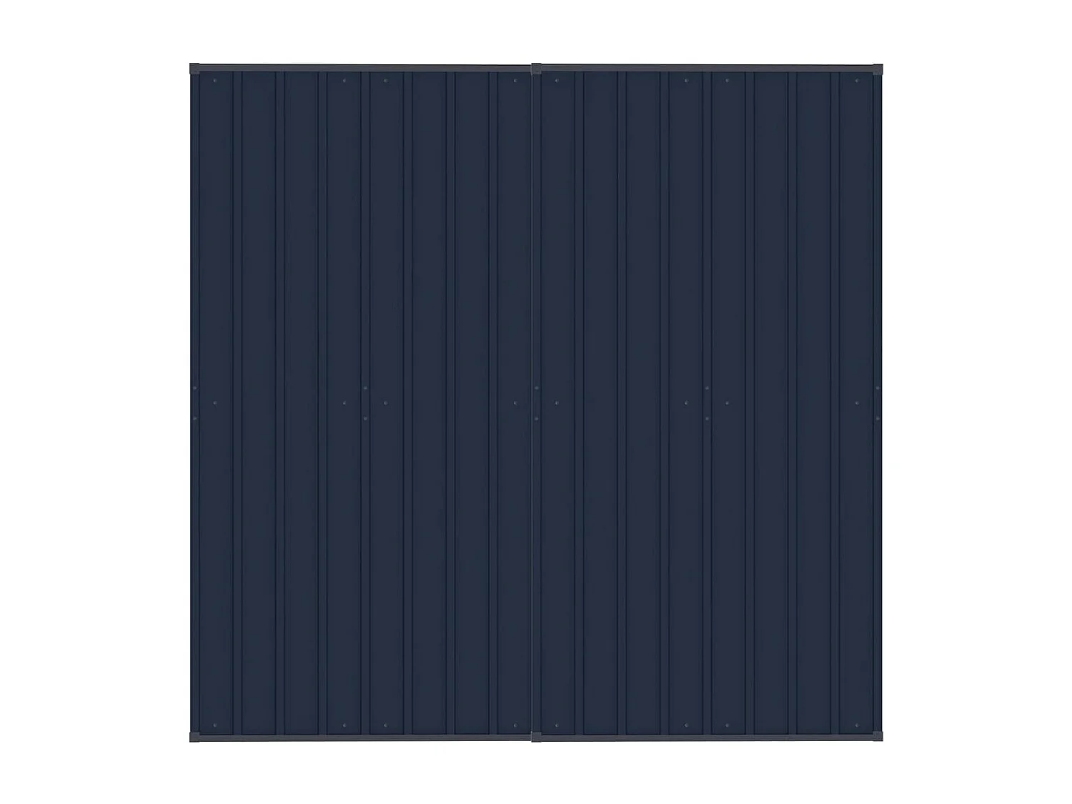 Canil gaiola exterior animal pac com teto para cães aço 3,69 m² preto 02_0041757