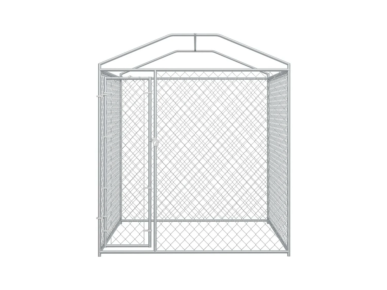 Chenil extérieur cage enclos 193 x 193 x 225 cm 02_0000324