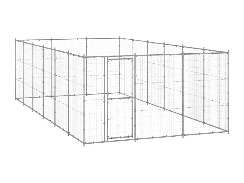 Chenil extérieur cage enclos 330 x 660 x 180 cm 02_0000414