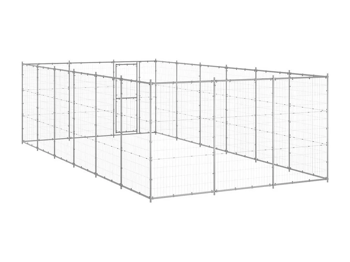 Chenil extérieur cage enclos 330 x 660 x 180 cm 02_0000414