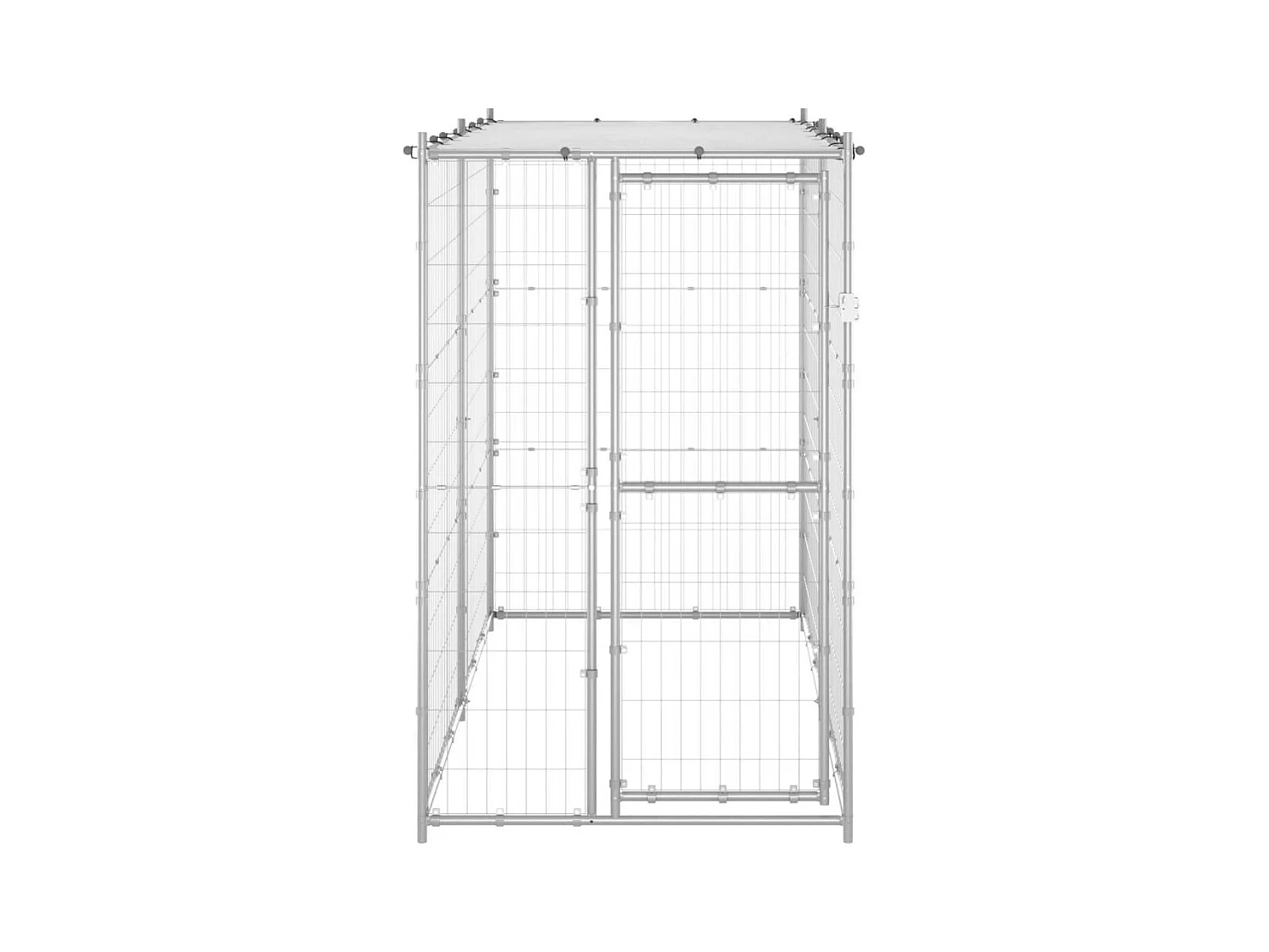 Chenil extérieur cage enclos 110 x 220 x 180 cm 02_0000431