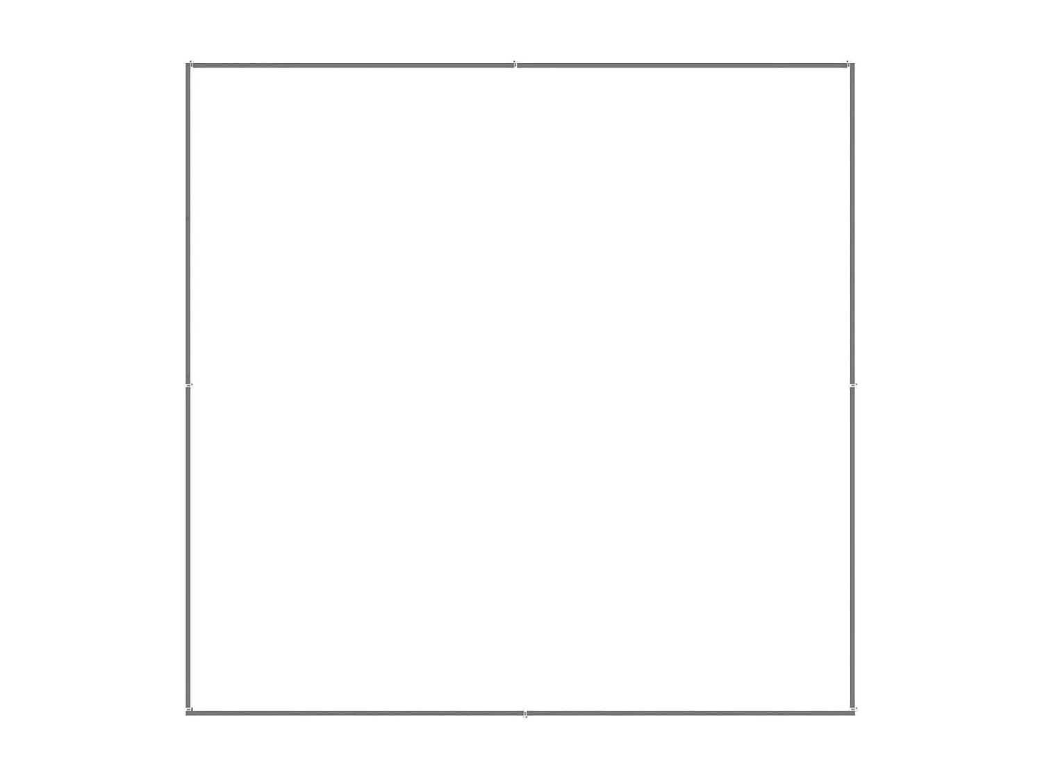 Chenil extérieur cage enclos argenté 200 x 200 x 70 cm 02_0000276