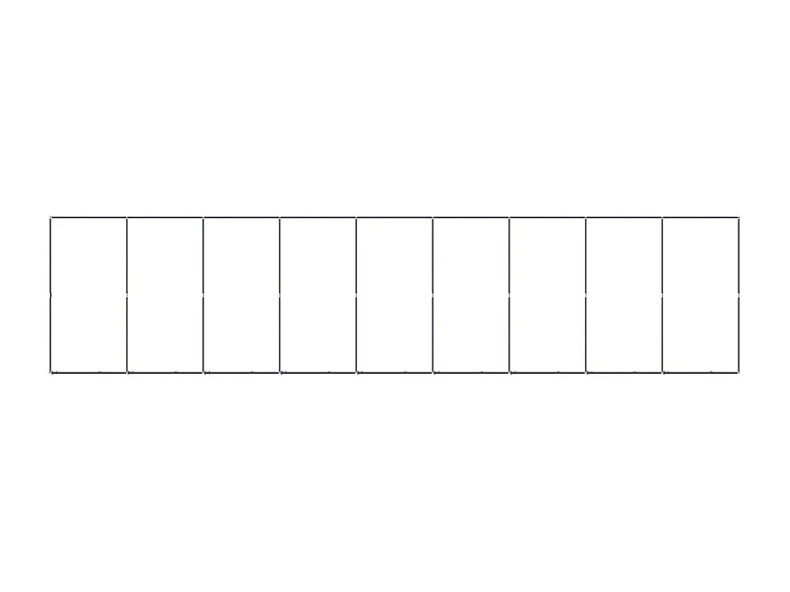 Jaula para perrera exterior animal pac para perros acero 16,59 m² negro 02_0041801